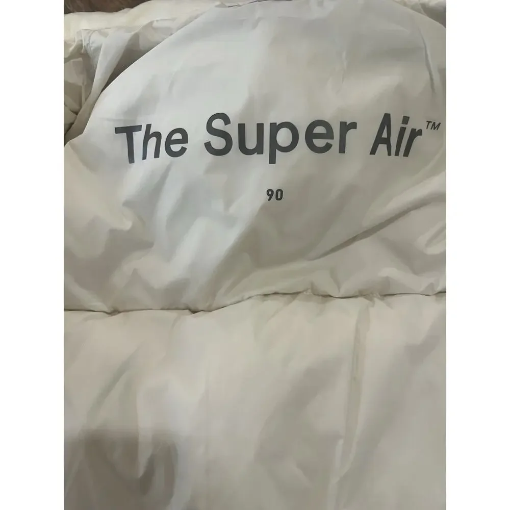 Kolon Sport Super Air Down Jacket Women’s Small 90 NWT Lavender Goose Down Coat - Picture 6 of 10